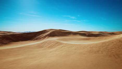 Sanddünen-Bei-Sonnenuntergang-In-Der-Sahara-In-Libyen